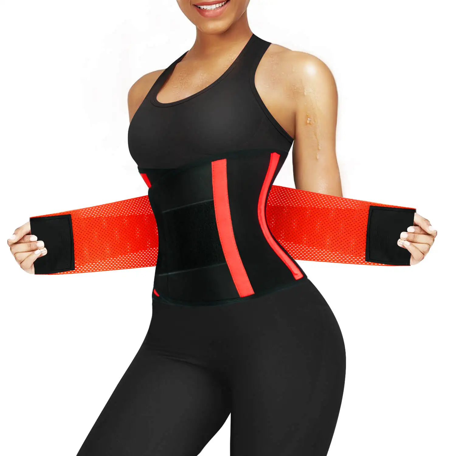 Workout Sweat Slimming Waist Trimmer Tummy Control Neoprene Back Support Waist Trainer Belt
Workout Sweat Slimming Waist Trimmer Tummy Control Neoprene Back Support Waist Trainer Belt