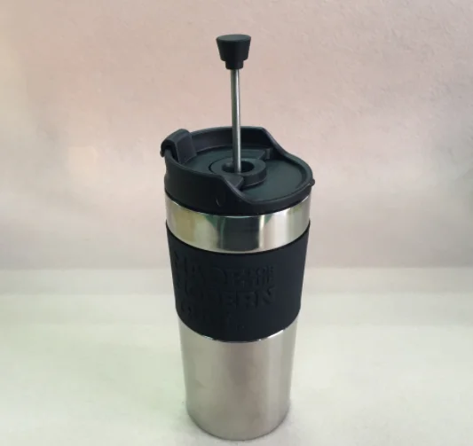 2020 French compression stainless steel coffee cup for car, Customized color acceptable
2020 French compression stainless steel coffee cup for car, Customized color acceptable