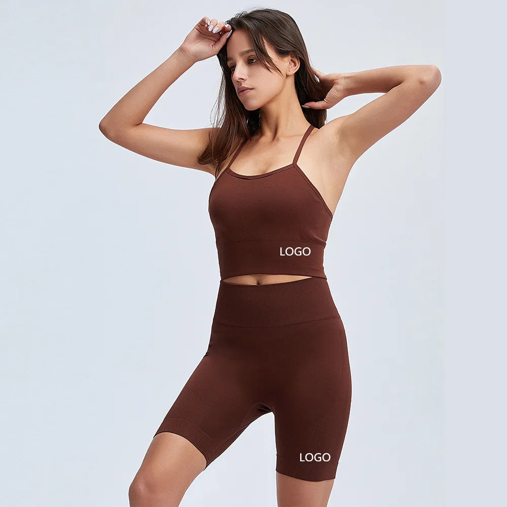 Wholesale seamless Yogat Women Sports 2020 New High Waist Workout set Running two piece workout short fitness & wear, 4 colors
Wholesale seamless Yogat Women Sports 2020 New High Waist Workout set Running two piece workout short fitness & wear, 4 colors