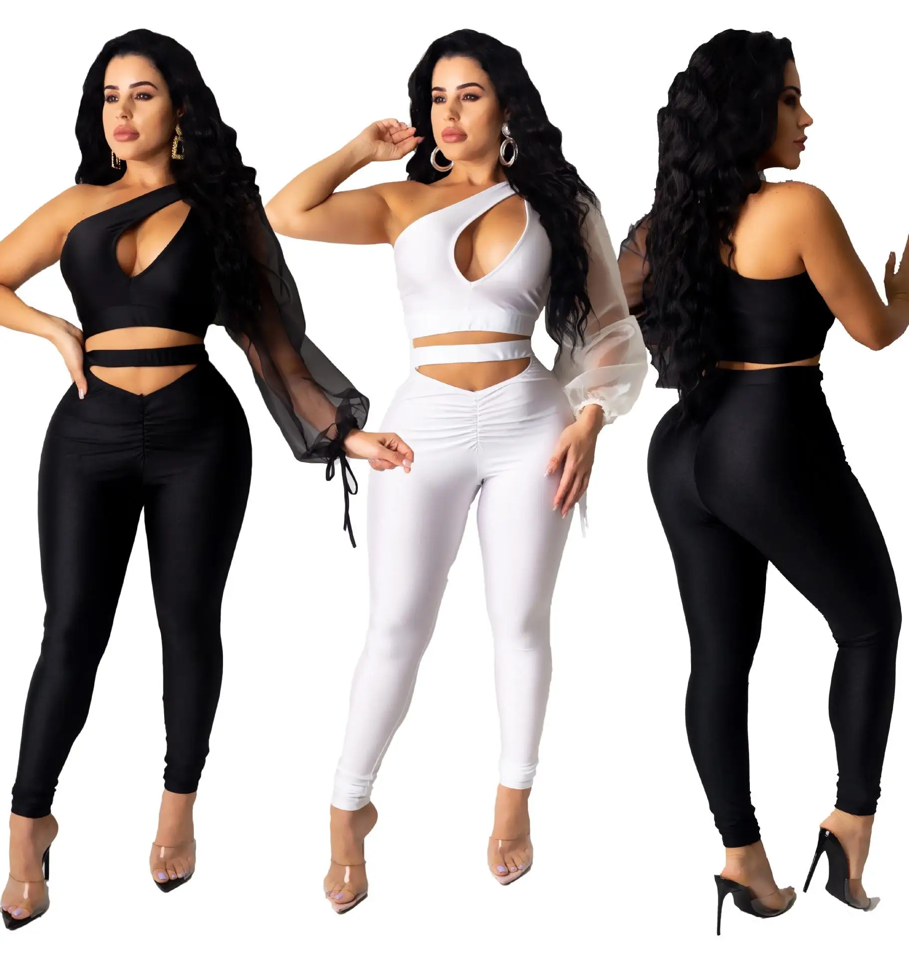 2021 women's fashion two piece jogger set women hollow mesh long sleeve yoga legging sets lady sportswear gym fitness sets
2021 women's fashion two piece jogger set women hollow mesh long sleeve yoga legging sets lady sportswear gym fitness sets