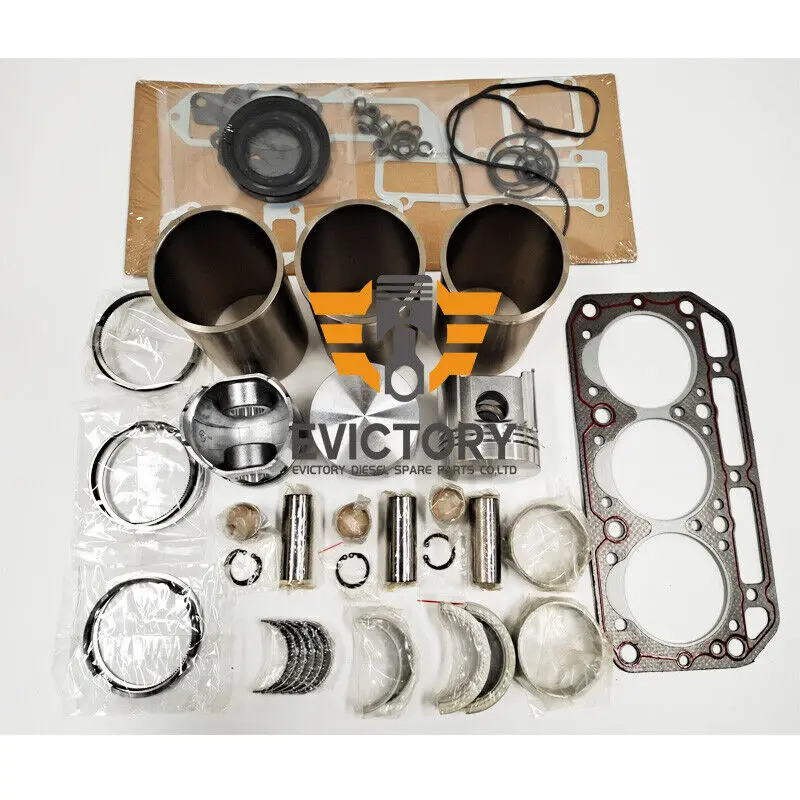 For Yanmar forklift parts 3T84HLE 3T84HTL rebuild kit liner piston ring full gasket kit bearing
For Yanmar forklift parts 3T84HLE 3T84HTL rebuild kit liner piston ring full gasket kit bearing