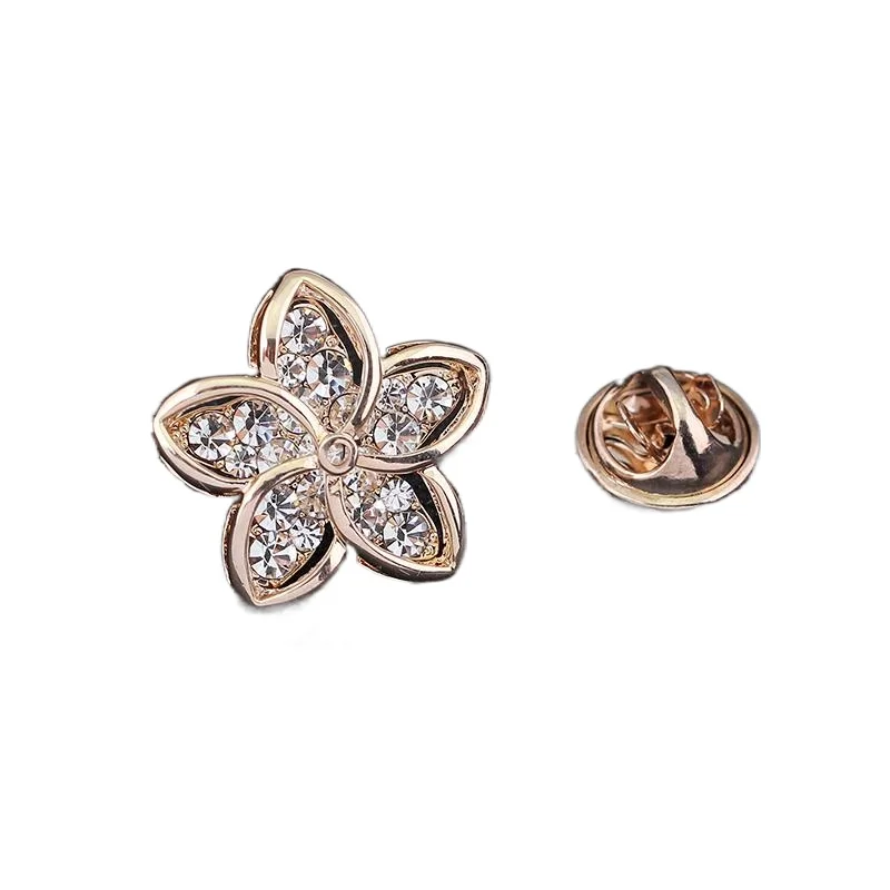 Delicate Popular Appealing Flower Rhinestone Gold-color Brooches for Women Brooch Pins Jewelry
Delicate Popular Appealing Flower Rhinestone Gold-color Brooches for Women Brooch Pins Jewelry
