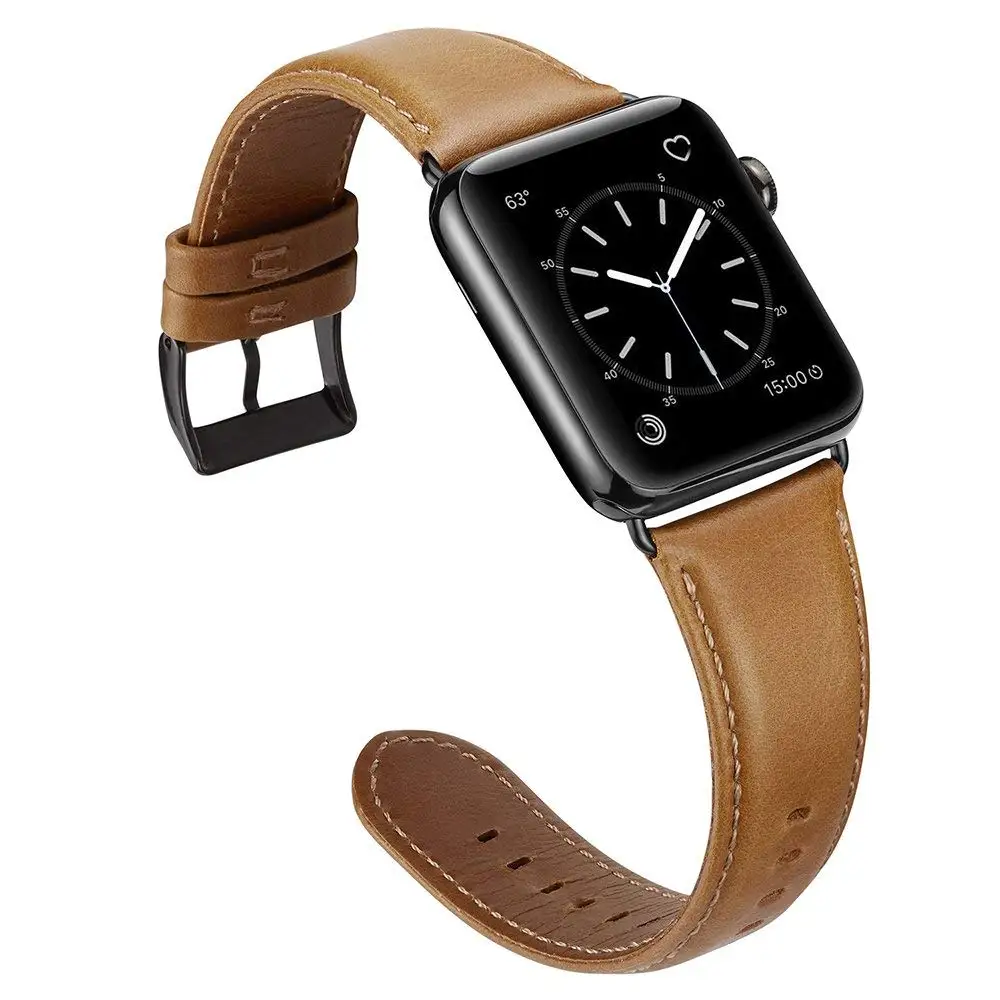 Amazon hotsale 38mm 42mm watch band For Apple Watch Series 1 2 3 4 Genuine Leather Watch Band Strap, Coffee, black, brown, dark blue, green, light brown, red
Amazon hotsale 38mm 42mm watch band For Apple Watch Series 1 2 3 4 Genuine Leather Watch Band Strap, Coffee, black, brown, dark blue, green, light brown, red