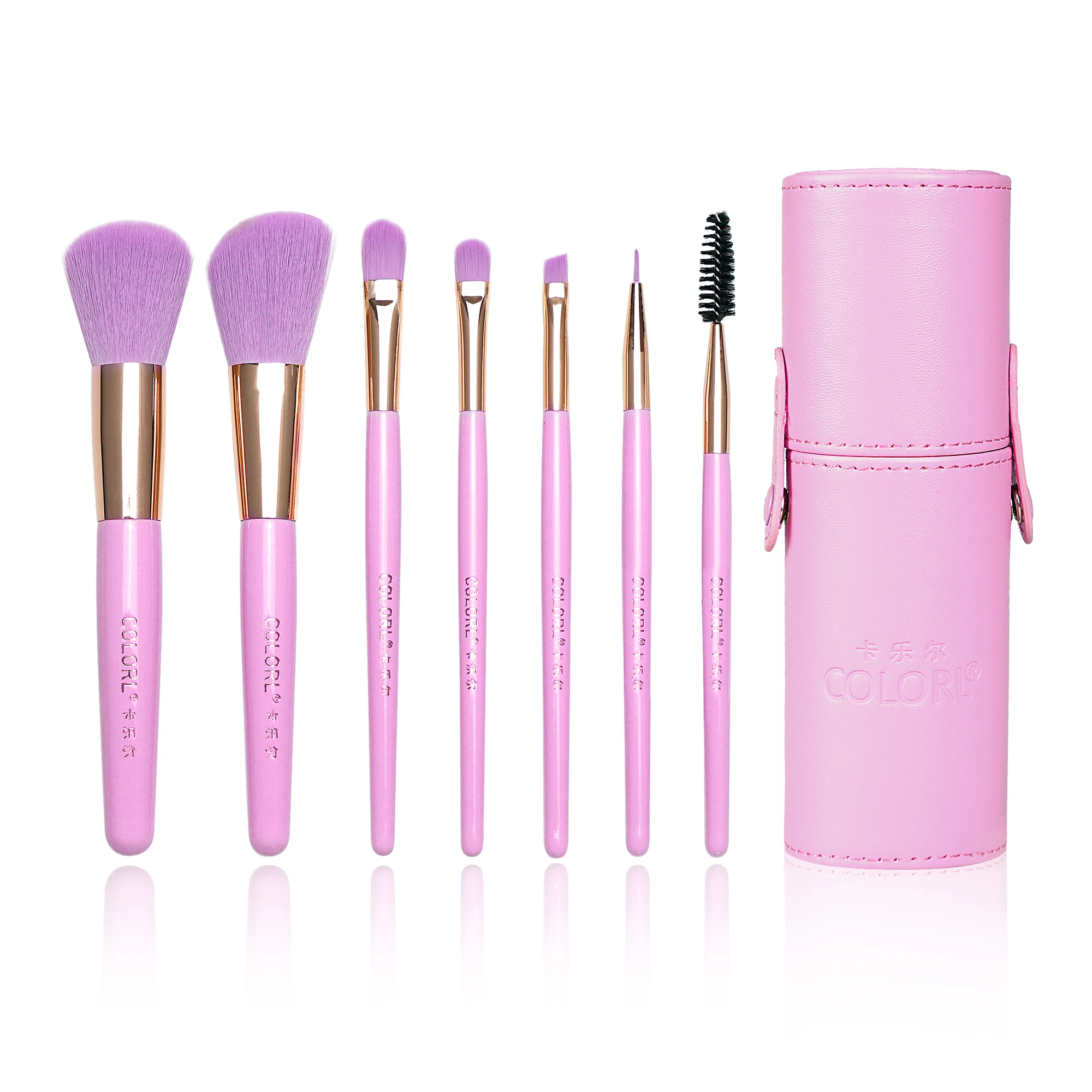 Promotional Price Small Moq Fast Delivery 7 Pcs Fiber Hair Purple Makeup Brush Set, Customized color
Promotional Price Small Moq Fast Delivery 7 Pcs Fiber Hair Purple Makeup Brush Set, Customized color
