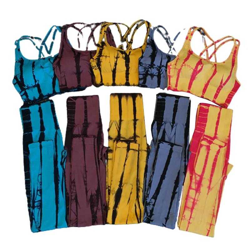 Five Colors Stylish Tie dyed Sport Gym wear Set Seamless Breathable Fabric Women Fitness Yoga Wear, 5 color
Five Colors Stylish Tie dyed Sport Gym wear Set Seamless Breathable Fabric Women Fitness Yoga Wear, 5 color