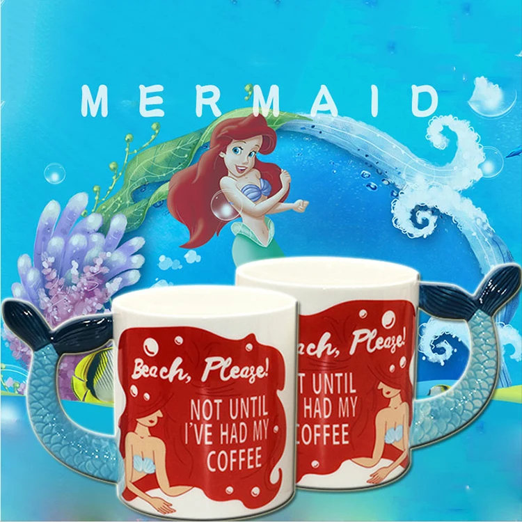 Mermaid Ceramic Cup Cartoon Princess Series Mermaid Mug Lover Fishtail Ceramic Cup
Mermaid Ceramic Cup Cartoon Princess Series Mermaid Mug Lover Fishtail Ceramic Cup