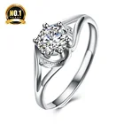 Orignianl Brand Manufacturer Fashion Diamond Engagement 925 Sterling Silver Ring