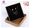 2019 wholesale high quality new design fashion custom flower jewellery wedding ring gift packaging neck custom size paper box