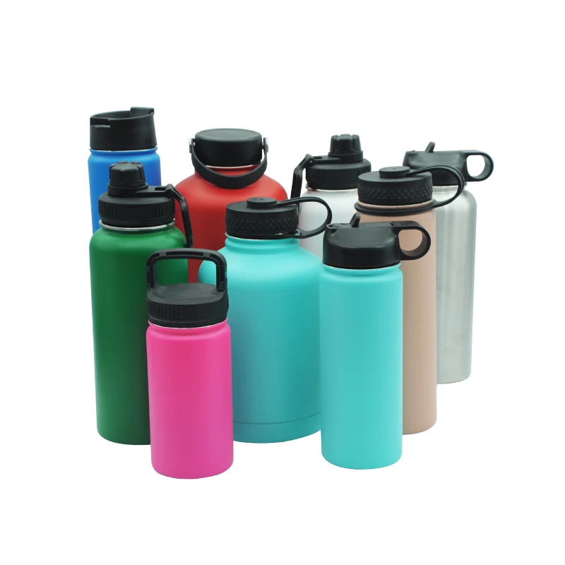 New arrival gym water bottle vacuum flask 32oz/40oz stainless steel customized design flasks, Blue, black, white and custom pantone color
New arrival gym water bottle vacuum flask 32oz/40oz stainless steel customized design flasks, Blue, black, white and custom pantone color