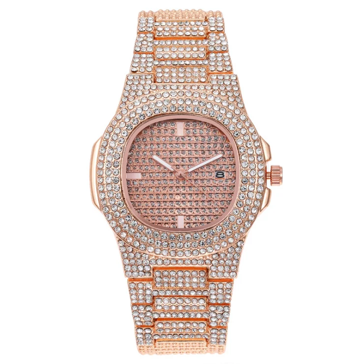 Hot Sale 2020 Men's Luxury Beautiful Set With Diamond Calendar Quartz Watch female women Fake Diamond Cheap Women Bracelet
Hot Sale 2020 Men's Luxury Beautiful Set With Diamond Calendar Quartz Watch female women Fake Diamond Cheap Women Bracelet
