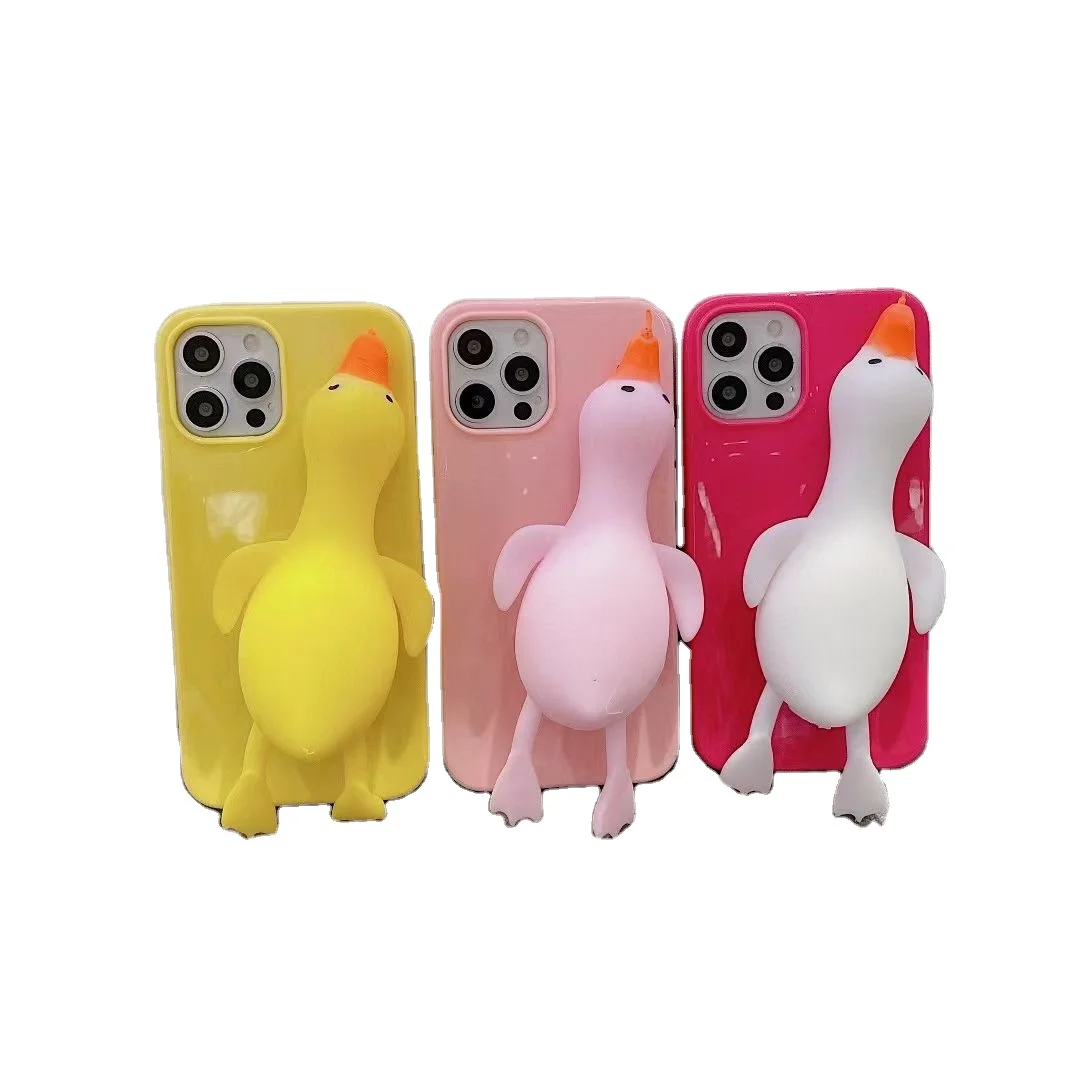 2021 New Trending Girl 3D Cute Cartoon Animal Duck Silicone Soft Phone Case for iPhone 12 Mini 11 pro max, 3 colors
2021 New Trending Girl 3D Cute Cartoon Animal Duck Silicone Soft Phone Case for iPhone 12 Mini 11 pro max, 3 colors
