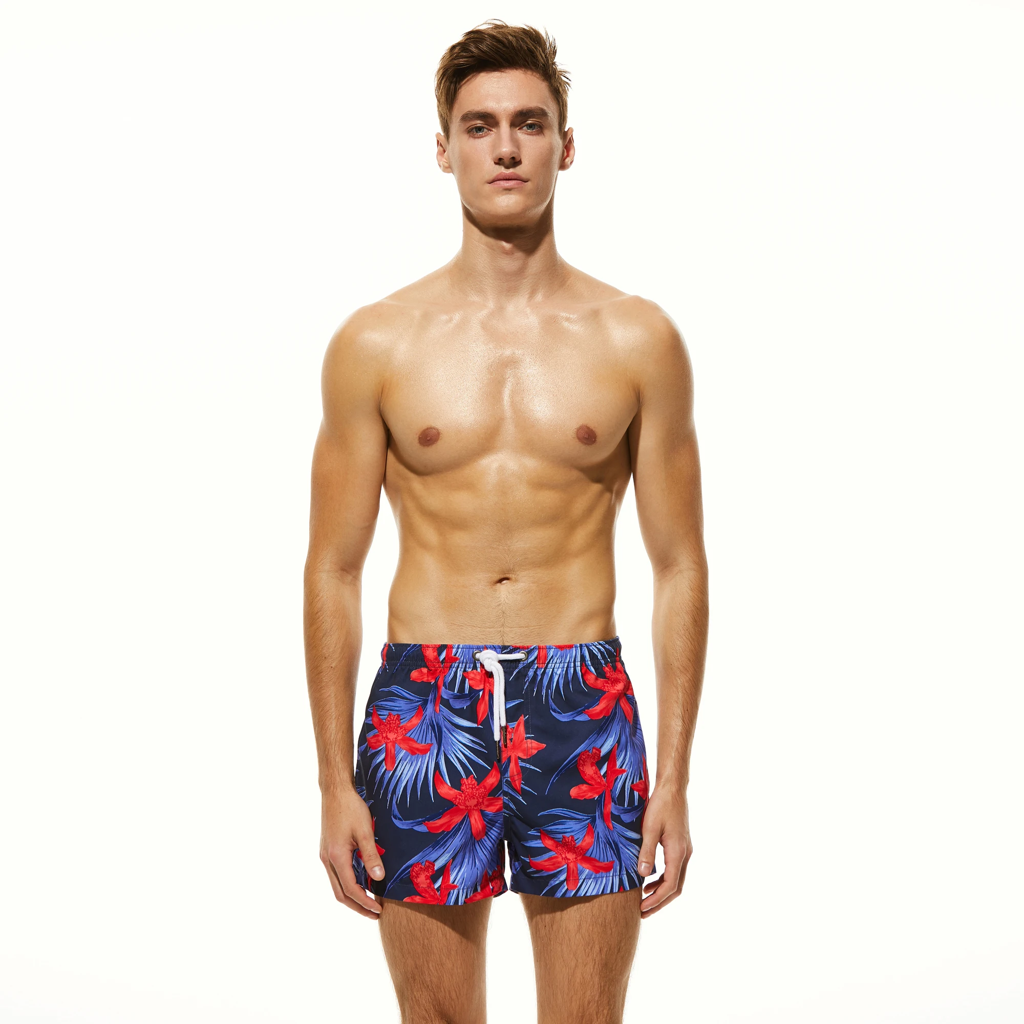 Print smooth fabric Waterproof pocket man Swim pants with mesh lining Beach Shorts, Accept customized
Print smooth fabric Waterproof pocket man Swim pants with mesh lining Beach Shorts, Accept customized