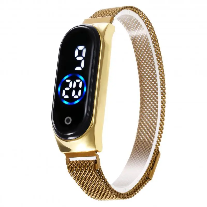 Led Women Watch Magnetic Lodestone Waterproof Touch Fashion Touch Digital Wristwatches
Led Women Watch Magnetic Lodestone Waterproof Touch Fashion Touch Digital Wristwatches