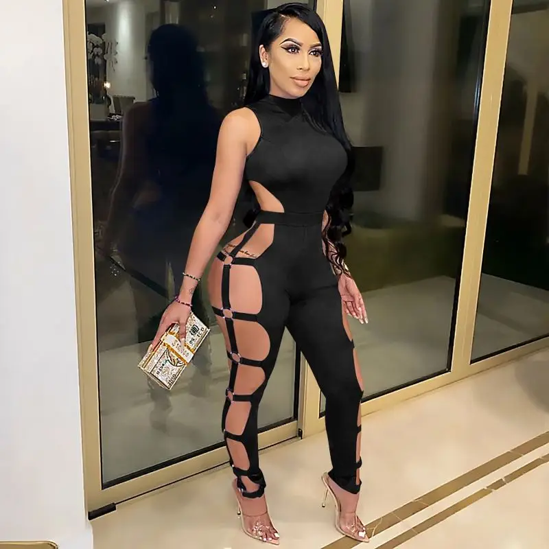 2021 Fashion Summer Bodycon Jumpsuits Flare Pants Girls' Winter Clothes Hollow Out Jumpsuits One Piece Jumpsuits For Ladies
2021 Fashion Summer Bodycon Jumpsuits Flare Pants Girls' Winter Clothes Hollow Out Jumpsuits One Piece Jumpsuits For Ladies
