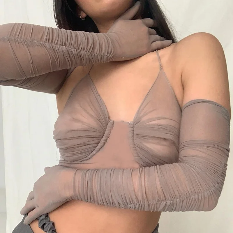 2021 New Fashion Women See Through Mesh Summer Sexy Long Sleeve Sheer T Shirt Tops Tee Shirt
2021 New Fashion Women See Through Mesh Summer Sexy Long Sleeve Sheer T Shirt Tops Tee Shirt