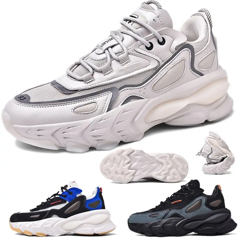 MYSEKER Noir Chunky Heel Platform Sneakers Running Casual Shoes Men Lightweight Fashion Good Quality Sneakers
MYSEKER Noir Chunky Heel Platform Sneakers Running Casual Shoes Men Lightweight Fashion Good Quality Sneakers