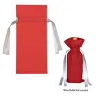 Logo Printing PP Non-Woven Non Woven Shopping Tote Wine Handbags Bag For Promotion