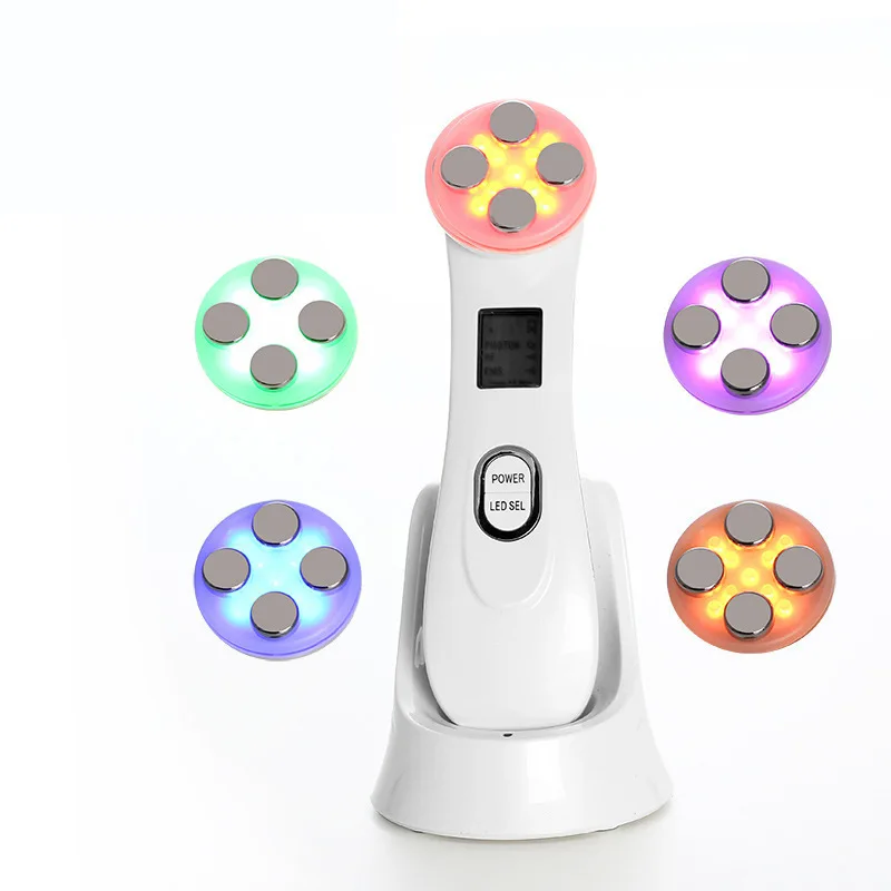 2020 Portable RF face lift beauty device 5 in 1 led skin tightening rf face massager home use beauty equipment
2020 Portable RF face lift beauty device 5 in 1 led skin tightening rf face massager home use beauty equipment