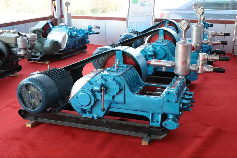 Low price BW150 small triplex reciprocating single acting piston mud pump for drilling rig