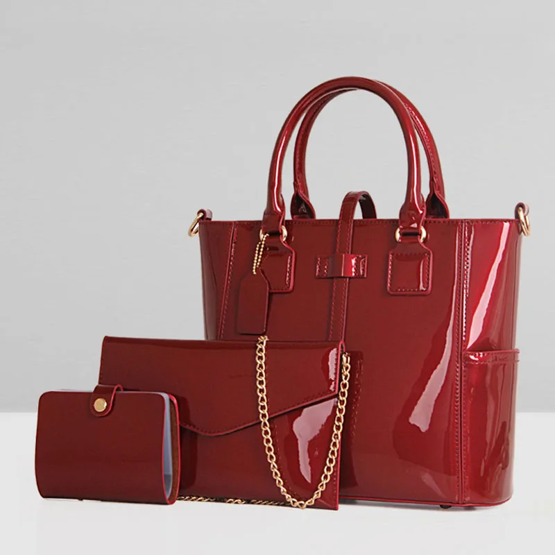 New designer China elegant PU leather bag sets women tote bags 3 in 1 women handbags set for lady
New designer China elegant PU leather bag sets women tote bags 3 in 1 women handbags set for lady