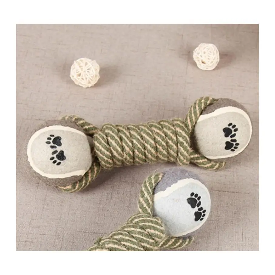 Pet Chew Toys For Dog Puppy Teeth Cleaning Training Products Pet Supplies Cotton Rope Tennis Toy Molar Dog Toy Ball
Pet Chew Toys For Dog Puppy Teeth Cleaning Training Products Pet Supplies Cotton Rope Tennis Toy Molar Dog Toy Ball