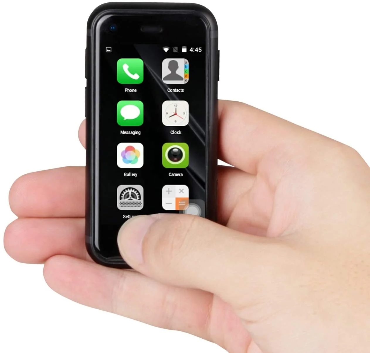 Mini Smartphone Child Phone Sudroid The World's Smallest Cell Phone 2.5 Inch Android Small Phone Quad Core 1G+8G 5.0MP Dual
Mini Smartphone Child Phone Sudroid The World's Smallest Cell Phone 2.5 Inch Android Small Phone Quad Core 1G+8G 5.0MP Dual