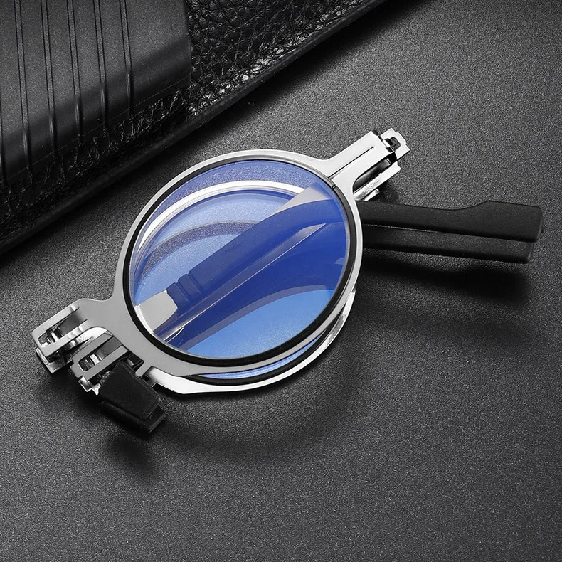 Sunbest 6029 Anti Blue Light Foldable Reading Glasses Protable Ultra-Thin Round Frame Pocket Presbyopic Glasses Without Screws, Customize color
Sunbest 6029 Anti Blue Light Foldable Reading Glasses Protable Ultra-Thin Round Frame Pocket Presbyopic Glasses Without Screws, Customize color