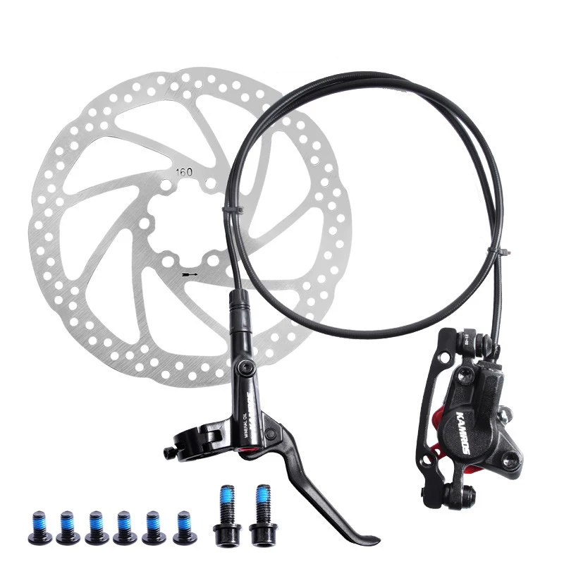 Aluminum Alloy Cycle Front Hydraulic Disc Brake Set Double Disc Brake Mountain Bicycle Oil Brake Cycle, Black
Aluminum Alloy Cycle Front Hydraulic Disc Brake Set Double Disc Brake Mountain Bicycle Oil Brake Cycle, Black