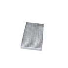 Galvanized metal steel bar grating stair treads covers