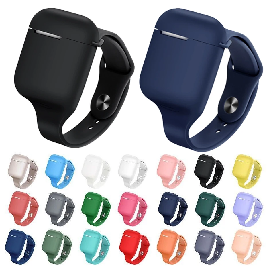 IVANHOE Sports Running Earphone Bag for AirPods 1 2 Case Wrist Watch Strap Wireless Earphone Cases Cover For Apple AirPods 2
IVANHOE Sports Running Earphone Bag for AirPods 1 2 Case Wrist Watch Strap Wireless Earphone Cases Cover For Apple AirPods 2