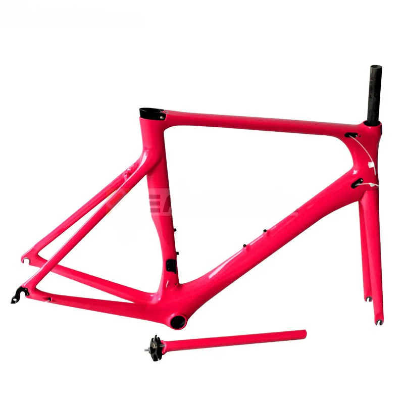 Chinese Offer OEM Bike Parts no decals Matte road bicycle carbon frame road bike frame, Customer's request
Chinese Offer OEM Bike Parts no decals Matte road bicycle carbon frame road bike frame, Customer's request