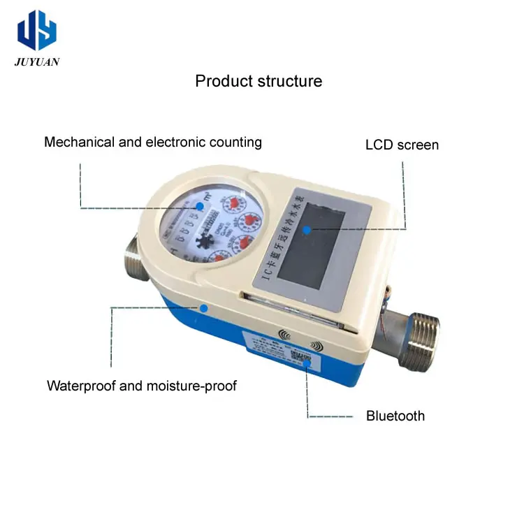 NB iot DN15 smart wifi remote wireless water meter prepaid water meter - ANKUX.COM