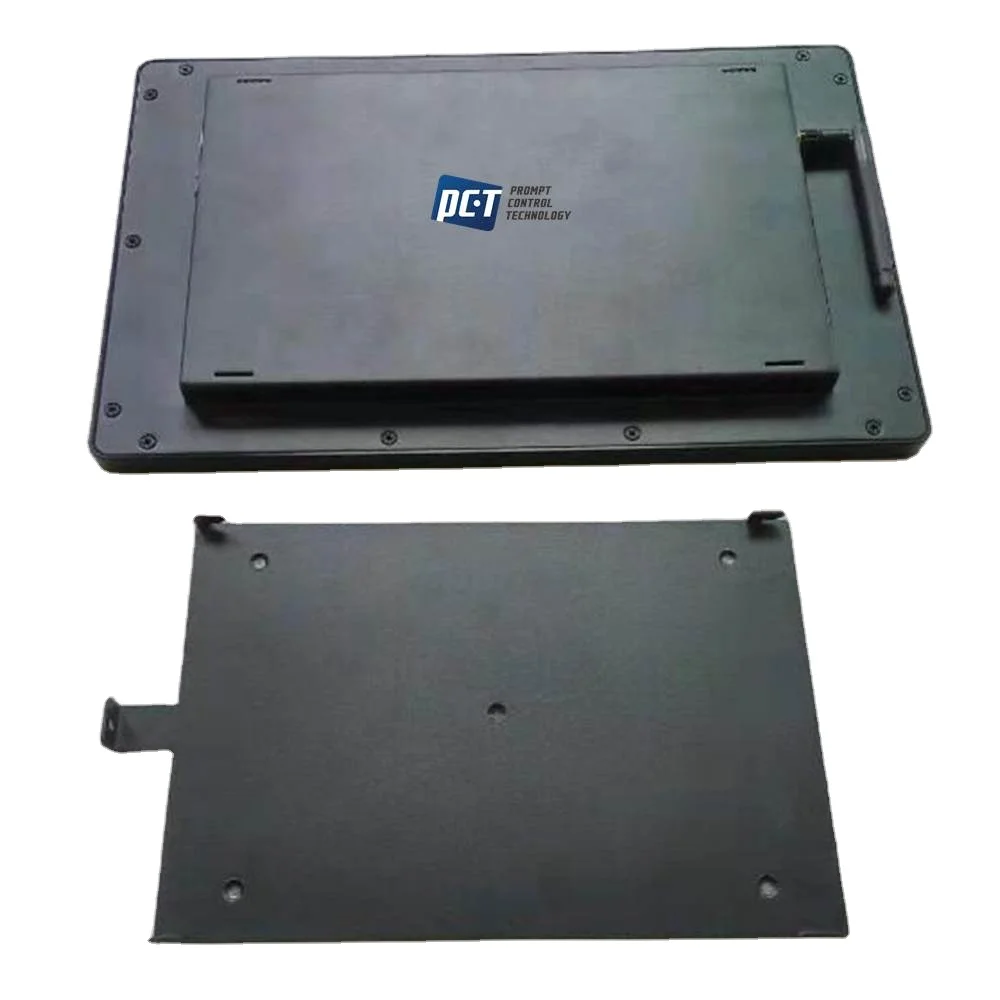 PCT factory OEM high quality touch screen monitor for shipping fees, Black with galvanized silver
PCT factory OEM high quality touch screen monitor for shipping fees, Black with galvanized silver