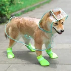Dogs For Dog Hot Selling Jacket EVA Waterproof Dogs Transparent Raincoat Pet For Dog Raincoat