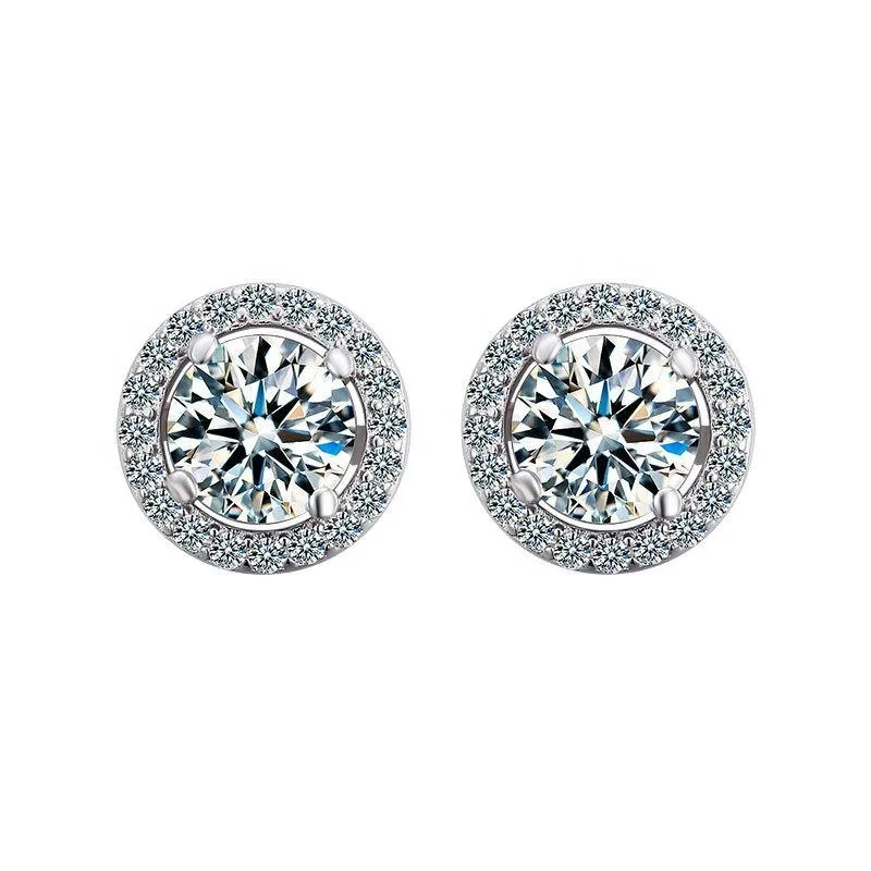 Fashion jewelry ladies brilliant gemstone diamond earrings 925 sterling silver cubic zirconia earrings
Fashion jewelry ladies brilliant gemstone diamond earrings 925 sterling silver cubic zirconia earrings