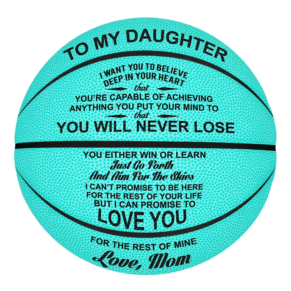 Custom Personalized Blue Basketball Indoor/Outdoor Sport Training Basketball for Anniversary Birthday Graduation Gifts
Custom Personalized Blue Basketball Indoor/Outdoor Sport Training Basketball for Anniversary Birthday Graduation Gifts