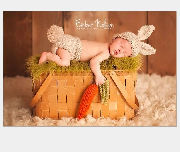Newborn Baby Photography Props Outfits Lovely rabbit with carrot crothet costume for baby shower gift girls Boy Hat Pant
Newborn Baby Photography Props Outfits Lovely rabbit with carrot crothet costume for baby shower gift girls Boy Hat Pant