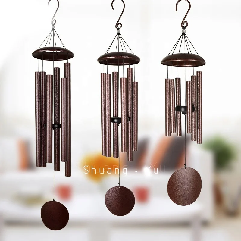 European and American 45-inch wind chimes outdoor balcony metal aluminum tube music wind chimes ornaments home decoration
European and American 45-inch wind chimes outdoor balcony metal aluminum tube music wind chimes ornaments home decoration