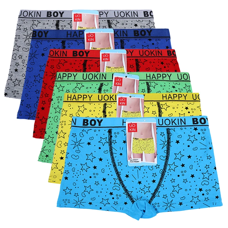 Wholesale children's underwear 12 pack boys boxer cotton middle and small cartoon boxer briefs, 6colors
Wholesale children's underwear 12 pack boys boxer cotton middle and small cartoon boxer briefs, 6colors