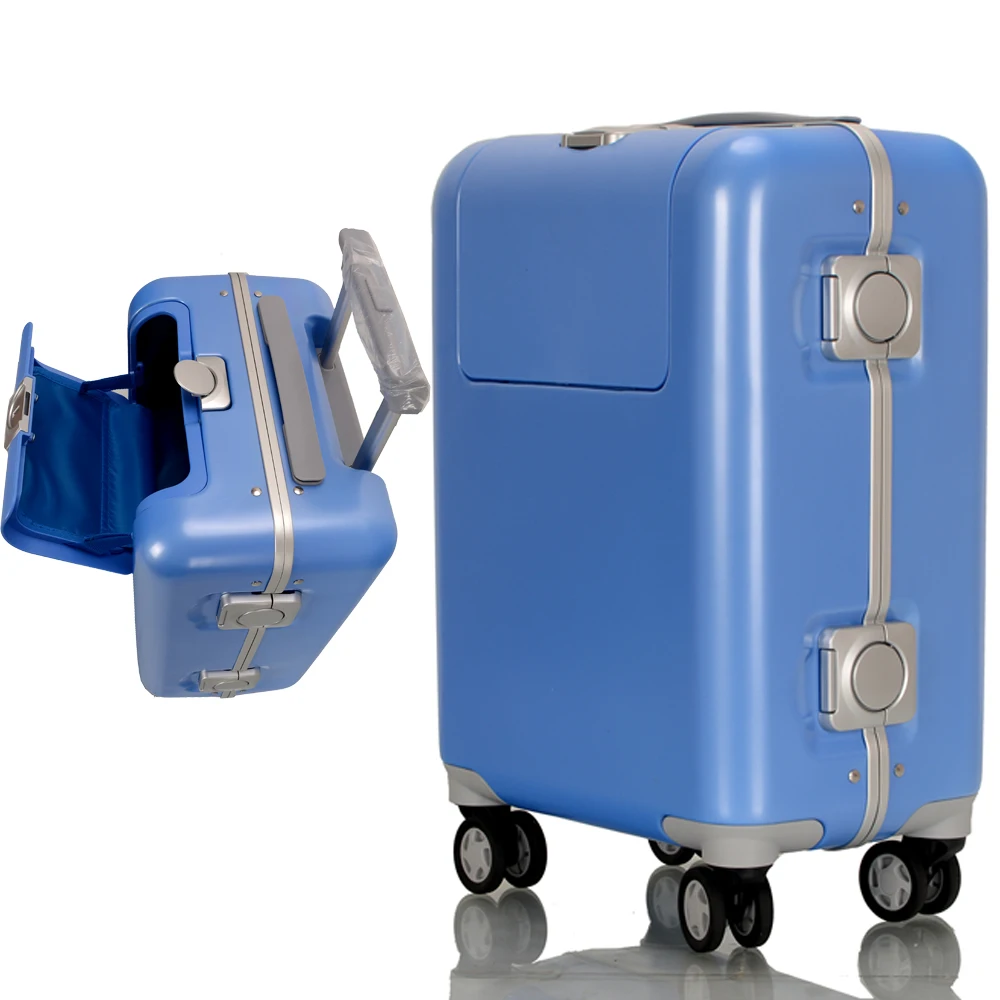 Lifetime Warranty Luxury Hardside Zipless Luggage, Front Opening Carry on Suitcase For Kids
Lifetime Warranty Luxury Hardside Zipless Luggage, Front Opening Carry on Suitcase For Kids