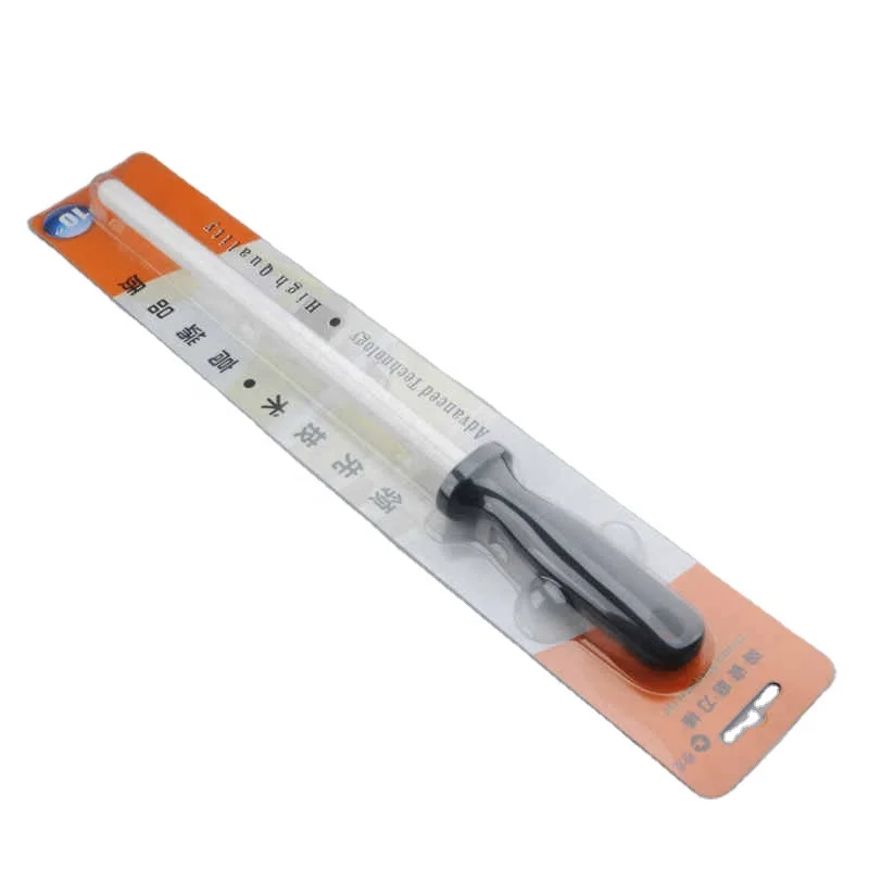 Ceramic(zirconia) Rod Knife Sharpener With ABS Handle Sharpening For Chefs Steel Knives Kitchen Assistant Helper musat
Ceramic(zirconia) Rod Knife Sharpener With ABS Handle Sharpening For Chefs Steel Knives Kitchen Assistant Helper musat