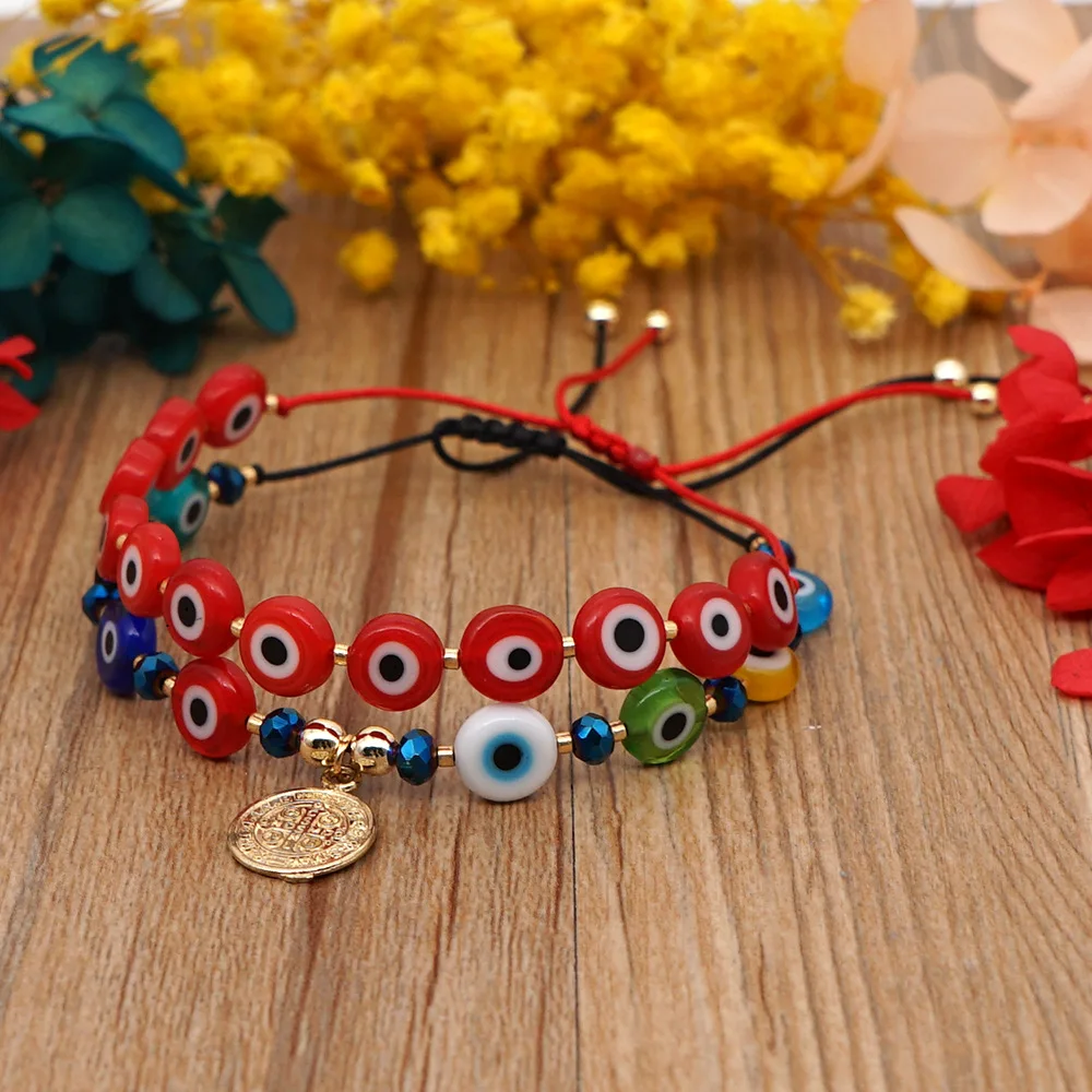 Fashion Boho costumized flat back crystal chamilia bead evil eye bracelet women, As the option
Fashion Boho costumized flat back crystal chamilia bead evil eye bracelet women, As the option