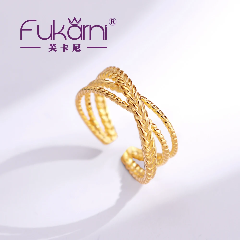 Customized fashion 925 sterling silver winding twist open multi-layer X rings female finger jewelry KR272
Customized fashion 925 sterling silver winding twist open multi-layer X rings female finger jewelry KR272