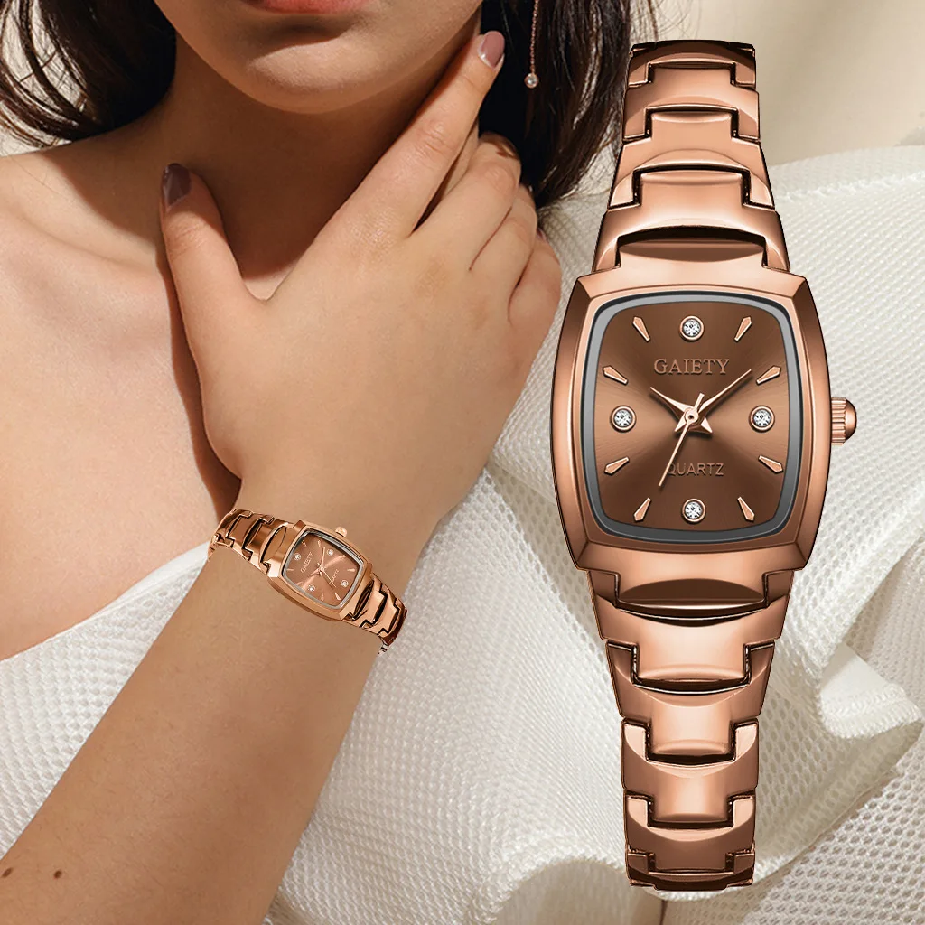 Kegllect Women's Stainless Steel Band Watch Simple Square Gold Quartz Watches Wholesale Customized Ladies Quartz Wrist Watches
Kegllect Women's Stainless Steel Band Watch Simple Square Gold Quartz Watches Wholesale Customized Ladies Quartz Wrist Watches