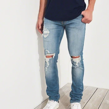 stacked skinny jeans mens