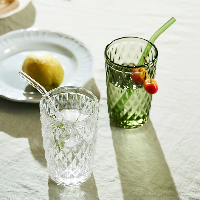 Glass Cup High Quality Clear 11oz Colored Tumbler Cups In Bulk Tea Juice Milk Coffee Blue Glass Cup With Double Bottom 1734
Glass Cup High Quality Clear 11oz Colored Tumbler Cups In Bulk Tea Juice Milk Coffee Blue Glass Cup With Double Bottom 1734