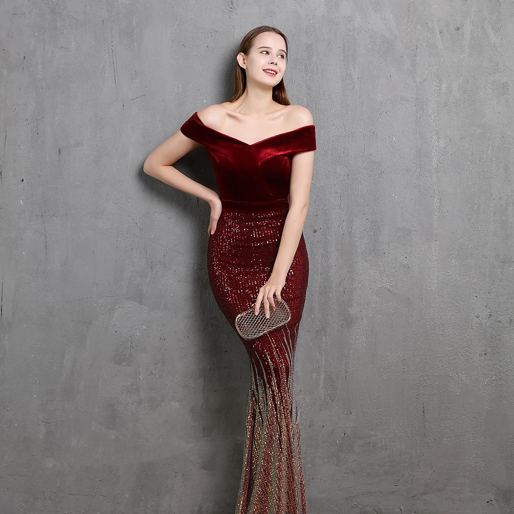 18511# Hot islamic velvet V backless mermaid evening prom dress noble long party dress
18511# Hot islamic velvet V backless mermaid evening prom dress noble long party dress