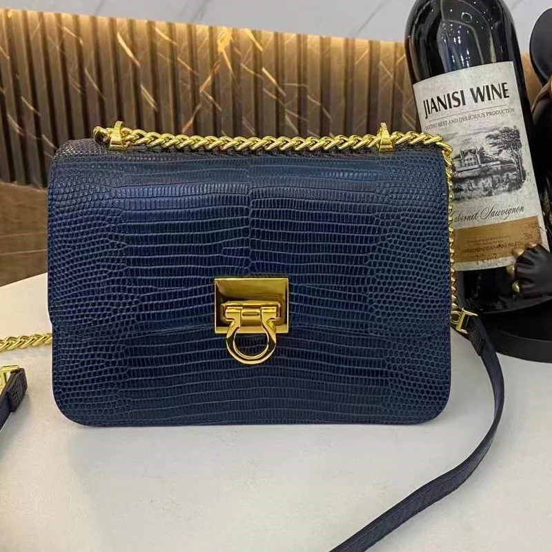 Lizard Pattern Cow Leather Handbag 2021 New Shoulder Bags for Fashion Luxury Lady Purse
Lizard Pattern Cow Leather Handbag 2021 New Shoulder Bags for Fashion Luxury Lady Purse