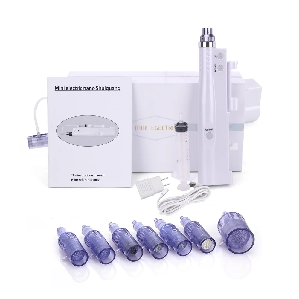 Free shipping Dermapen Needle Free Injection Hair Regrowth Feature Body Skin Meso Injector Mesotherapy Gun, White
Free shipping Dermapen Needle Free Injection Hair Regrowth Feature Body Skin Meso Injector Mesotherapy Gun, White