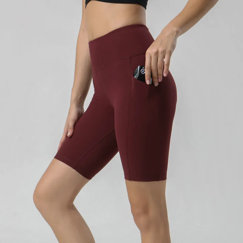 High Waist Women Yoga Shorts with Pockets Tummy Control Stretch Workout Running Shorts
High Waist Women Yoga Shorts with Pockets Tummy Control Stretch Workout Running Shorts